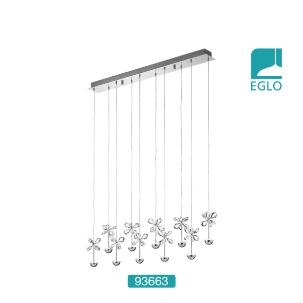 Crystal Feature Hanging Pendant Light