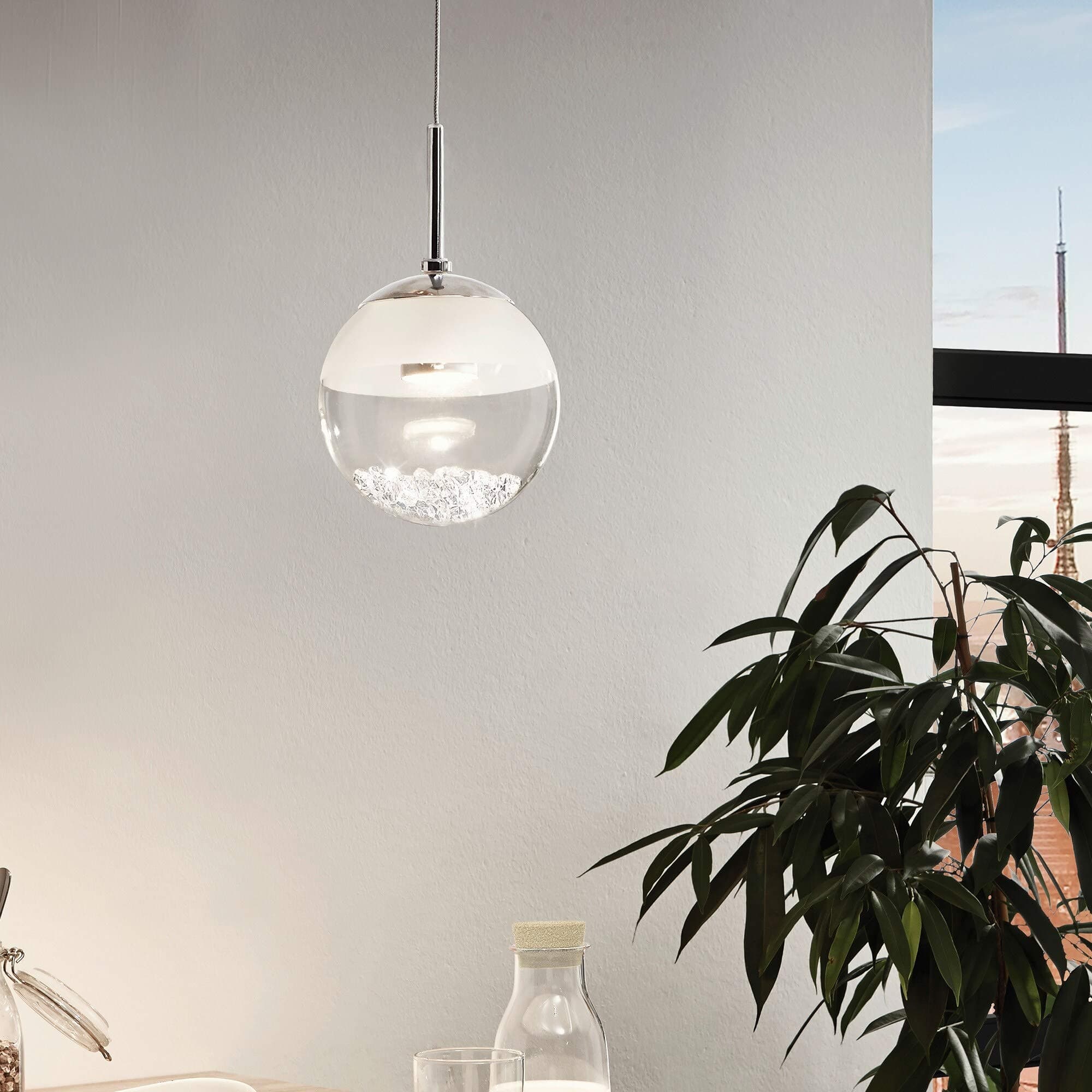 Crystal Ceiling Pendant Light thumbnail 2
