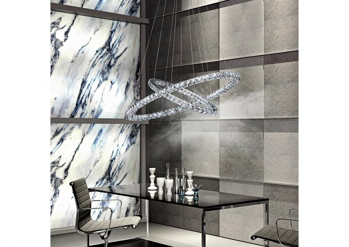 LED Crystal Ceiling Pendant thumbnail 4