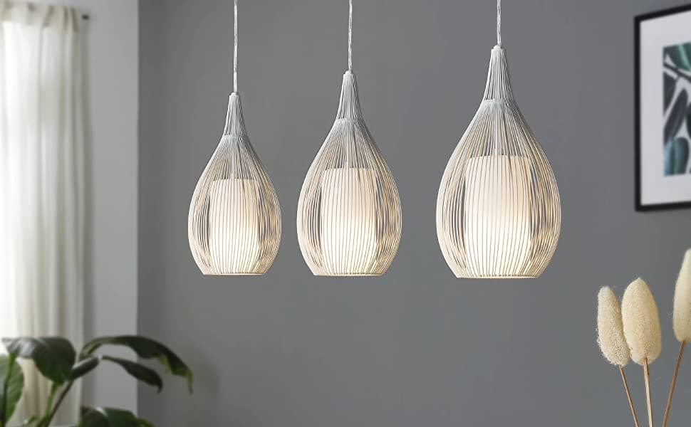 Three Light Ceiling Pendant Light thumbnail 2
