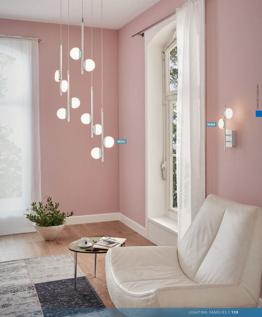 LED Pendant White Chrome thumbnail 3