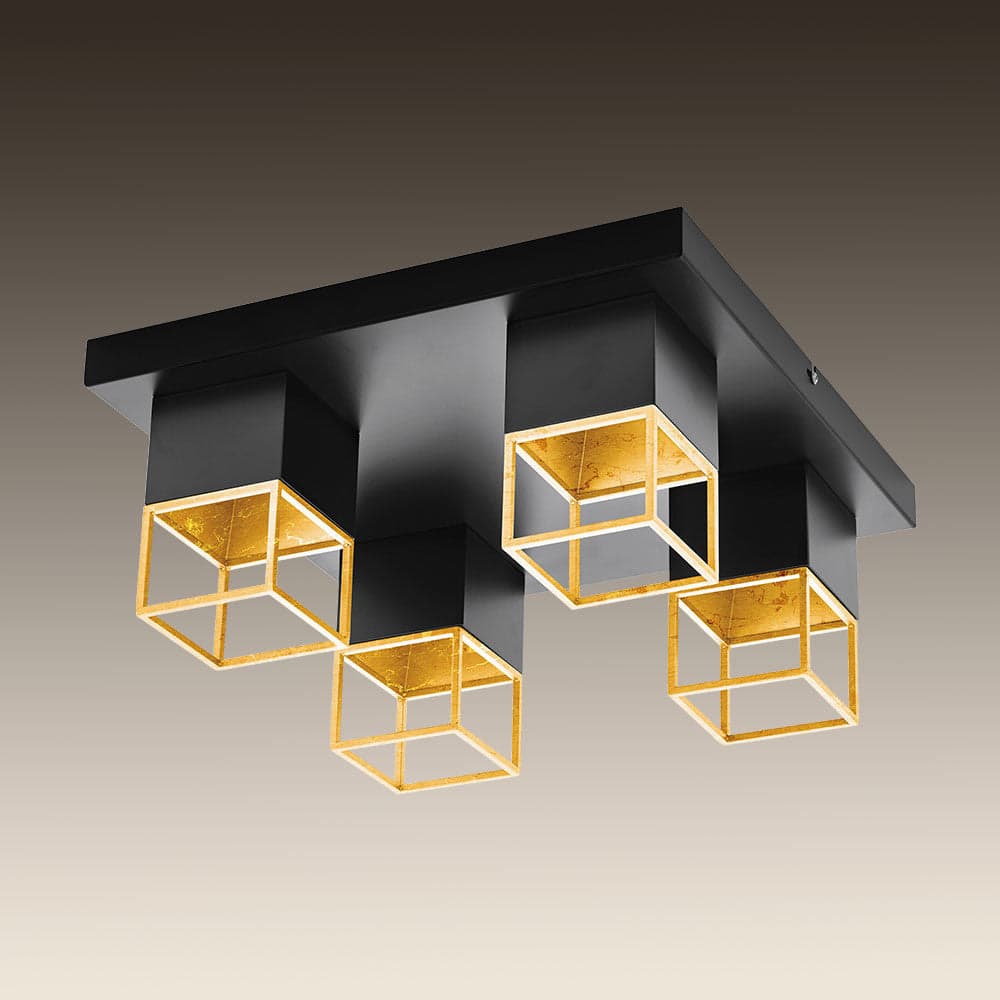 Ceiling Light Black Gold thumbnail 2