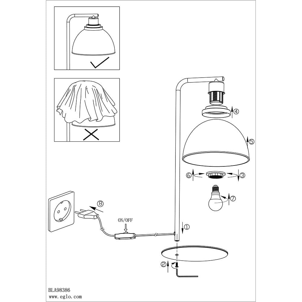 Table Lamp Black thumbnail 2
