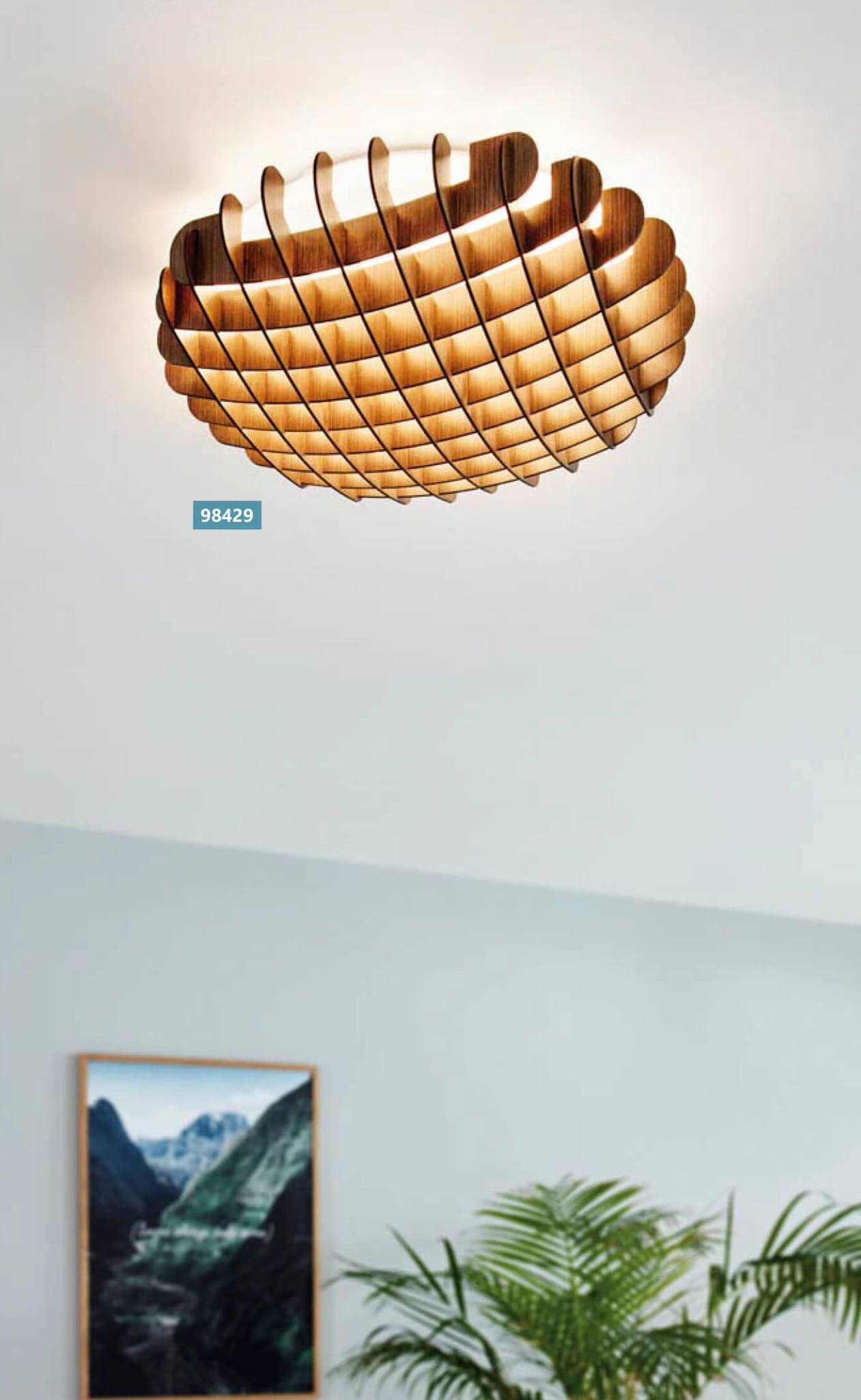 Ceiling Light White thumbnail 2