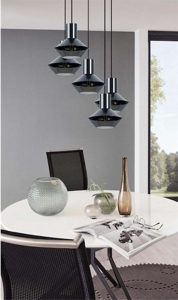 Ponzano Pendant Nickel-Nero thumbnail 3