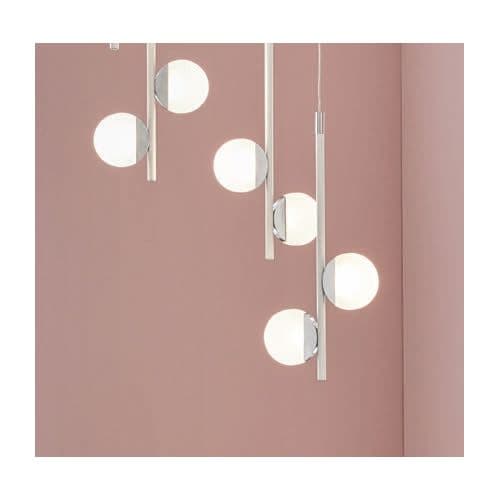 LED Pendant White Chrome thumbnail 2